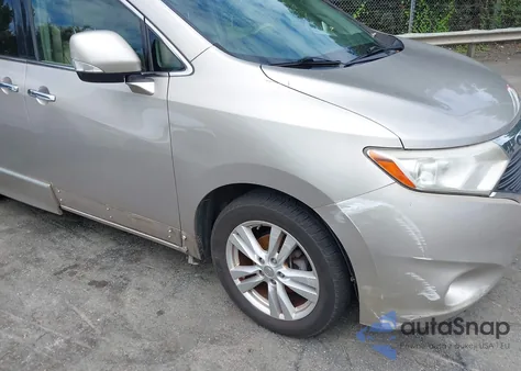 2011 Nissan Quest Le из США, поврежденный, VIN JN8AE2KP2B9005070